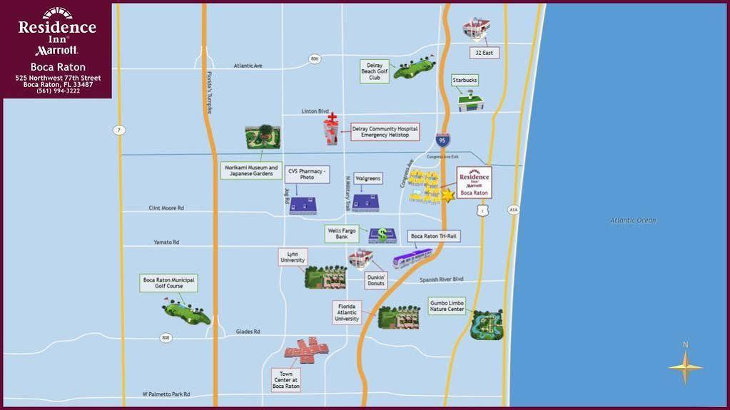 Residence Inn Boca Raton Zewnętrze zdjęcie